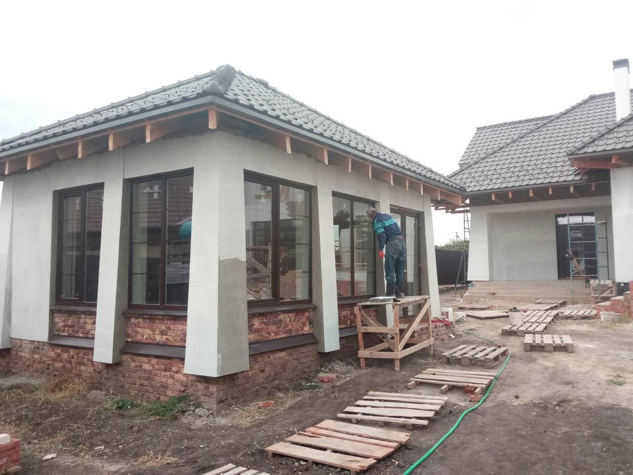 Установка теплых алюминиевых окон